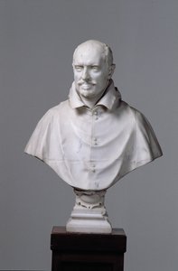 Ritratto di Alessandro Damasceni-Peretti-Montalto, 1622-23 (marmo)